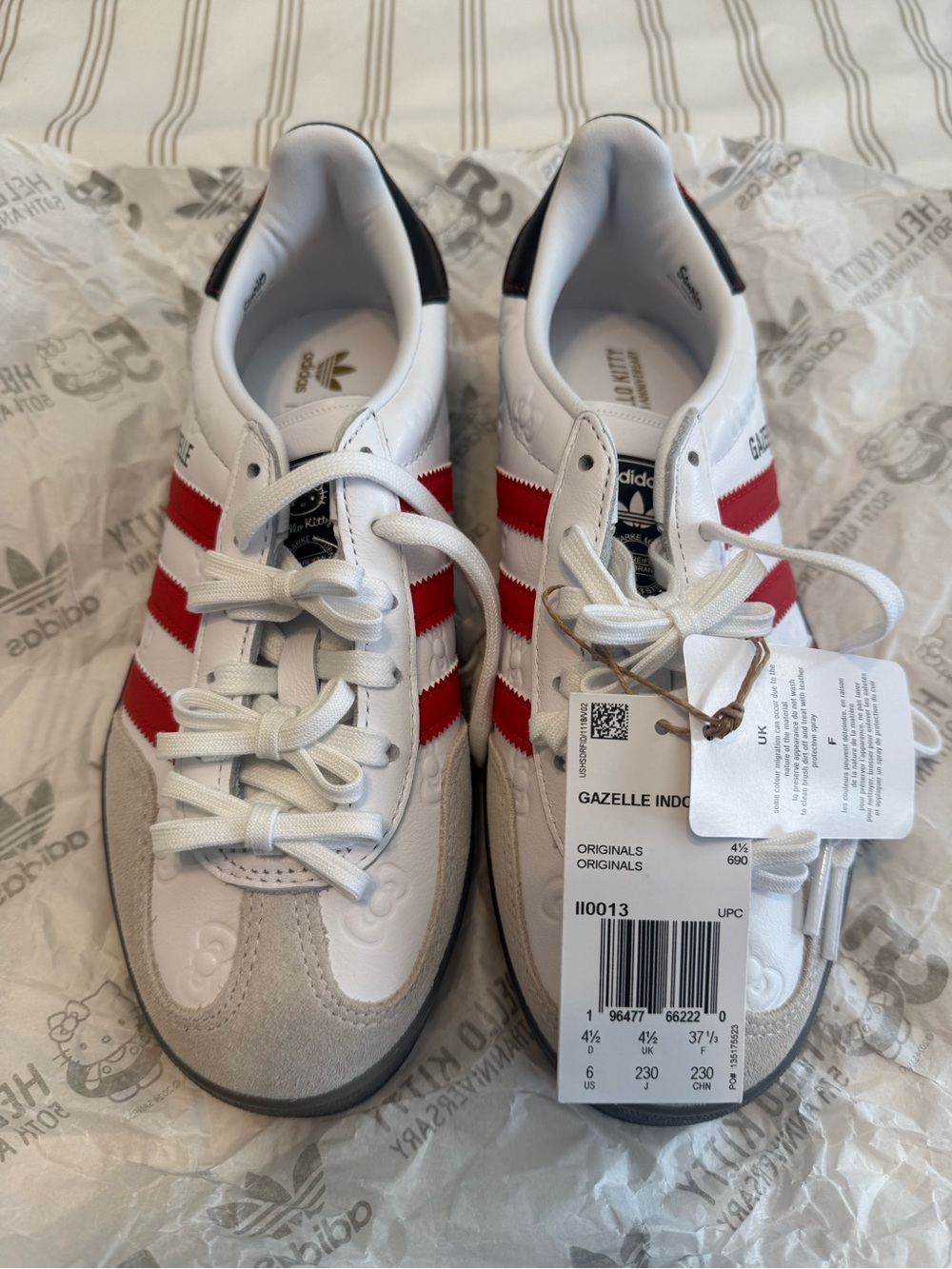 Adidas Gazelle Hello Kitty Limited Edition Sneakers